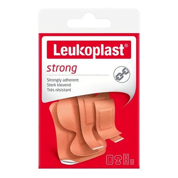 LEUKOPLAST Strong náplast pevná 4 velikost 20 kusů