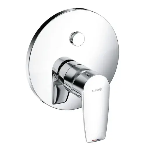 Kludi Pure Solid sprchová batéria vrátane podomietkového telesa chróm 346590575