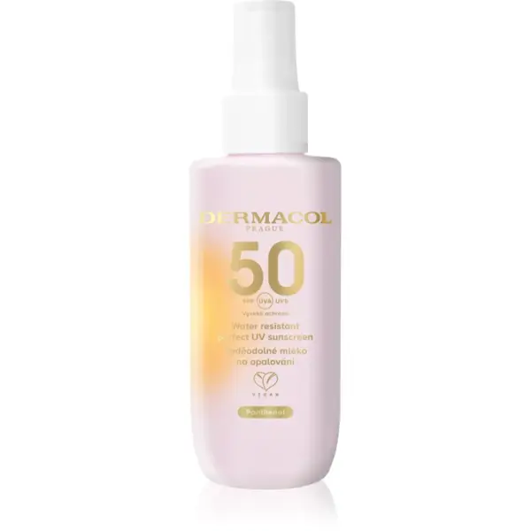 Dermacol Sun voděodolné mléko na opalování ve spreji SPF 50 150 ml