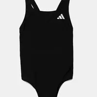 Jednodílné dětské plavky adidas Performance černá barva, JM8223