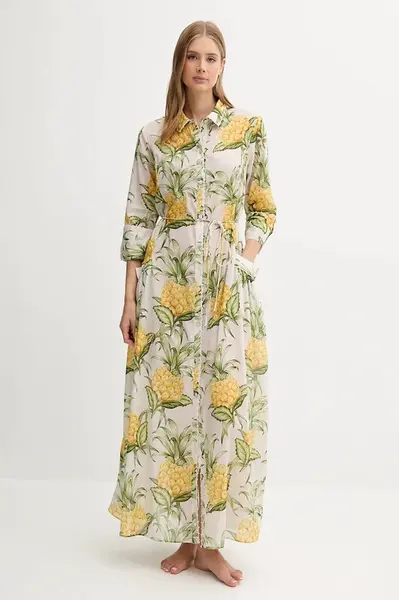 Bavlněné plážové šaty Farm Rio