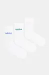 Ponožky adidas 3-pack bílá barva, KB0083