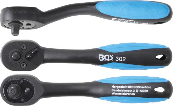 BGS technic Ráčna ergonomická 1/4" - BGS 302 Velikost čtyřhranu: 1/4"