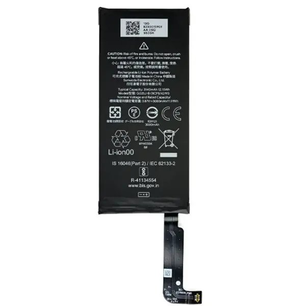 Baterie G025J-B Google Pixel 4A 4G 3140mAh Li-Pol (Service Pack)