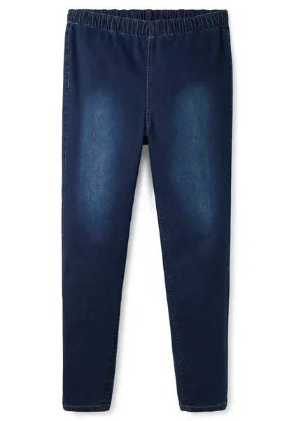 SHEEGO Jeggings  modrá denim