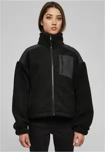 Women's jacket Sherpa Mix black