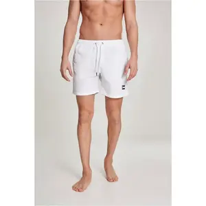 Men's Block Swimsuit White