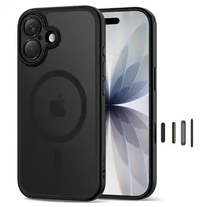 Tech-Protect MagPeak MagSafe CC, iPhone 17, černý matný