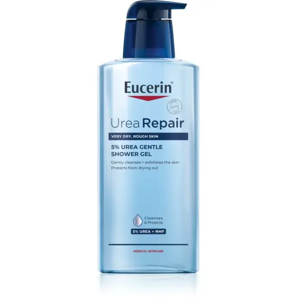 Eucerin UreaRepair 5% Urea Gentle Shower Gel sprchový gél pre suchú a podráždenú pokožku 400 ml