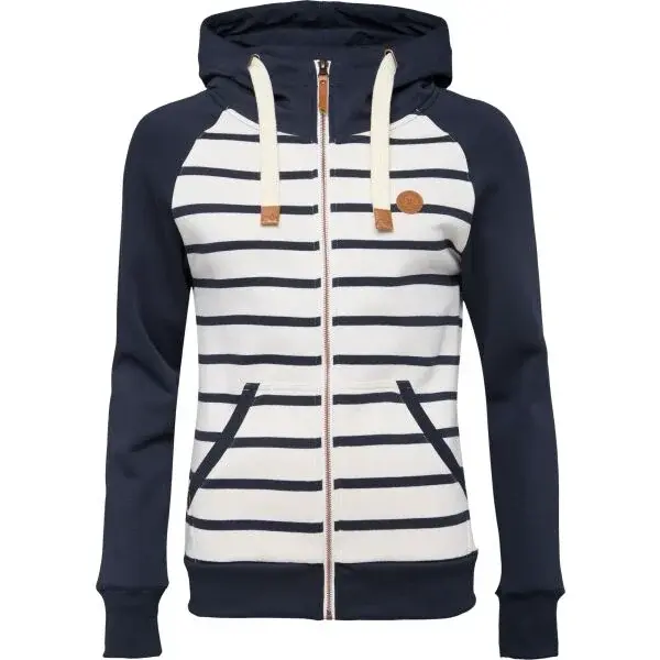 Willard MODI Dámská celorozepínací mikina, tmavě modrá, velikost