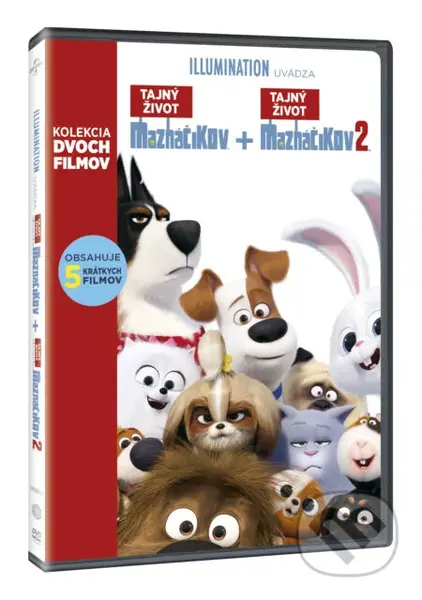 Tajný život maznáčikov kolekcia 1.+2. (2DVD) - Chris Renaud - film z kategorie Animované filmy