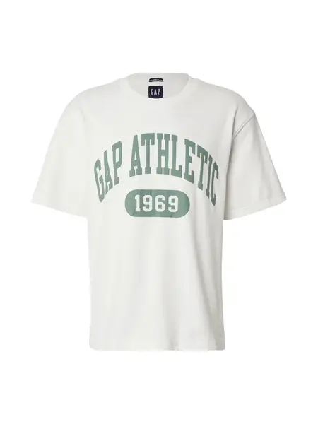 GAP Tričko  zelená / biela