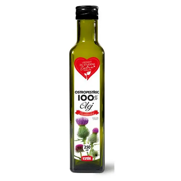 VIRDE Ostropestřec 100% olej 250 ml