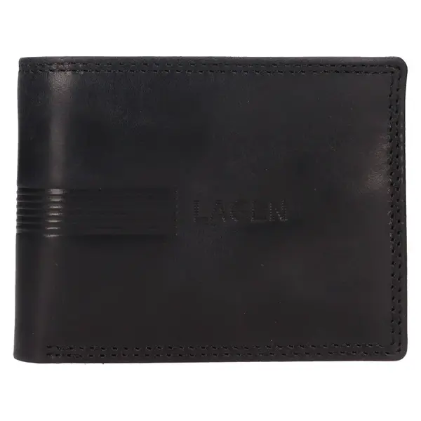 Pánská kožená peněženka Lagen Galeano - černá