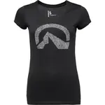Northfinder MARGARITA Dámske tričko, čierna, veľkosť