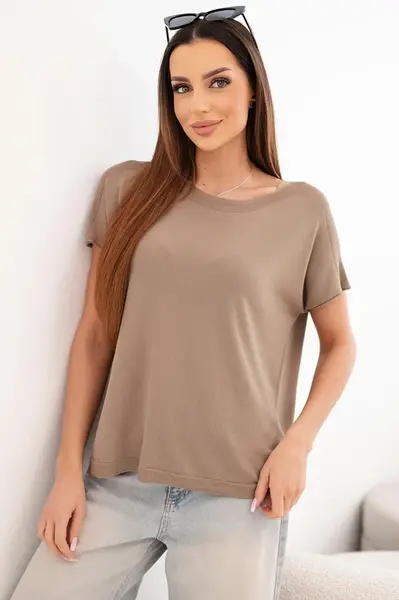 Dámská oversized viskózová halenka Kesi