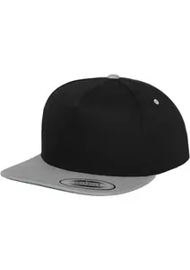 Classic 5-Panel Snapback blk/Silver