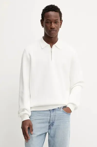 Bavlněný svetr HUGO San Pauley-C