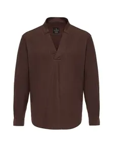 Antioch Košeľa  tmavohnedá