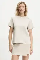 Tričko Answear.LAB béžová barva