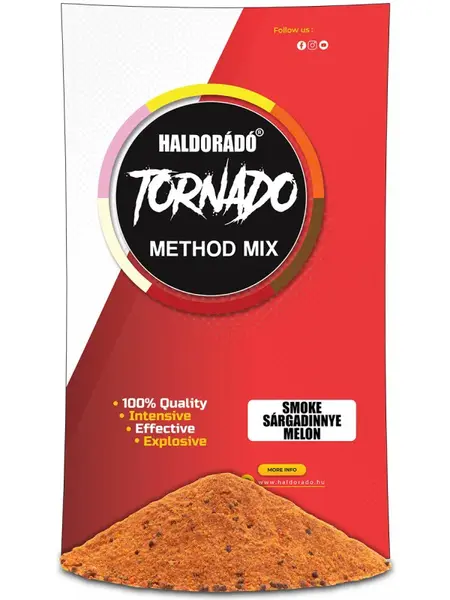 Haldorádó method mix tornado smoke 500 g - žlutý meloun