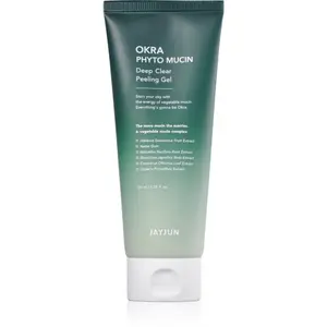 Jayjun Okra Phyto Mucin Deep hĺbkovo čistiaci gél s peelingovým efektom 150 ml
