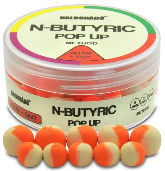 Haldorádó pop-up n-butyric method 30 g 9+11 mm kyselina máselná - sýr