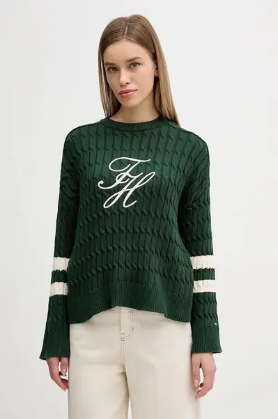 Tommy Hilfiger Bavlnený sveter Tommy Hilfiger