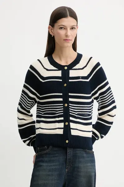 Tommy Hilfiger  Bavlněný kardigan