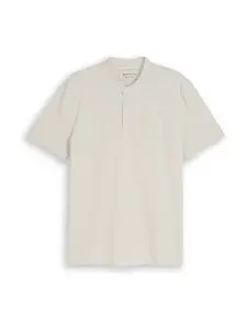 TOM TAILOR DENIM Tričko  sivobéžová