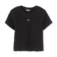 Dětské tričko Dkny černá barva, D62310