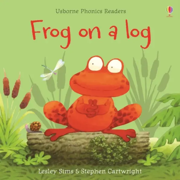 Frog on a log - Lesley Sims