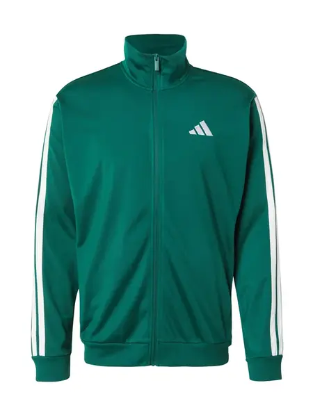 ADIDAS SPORTSWEAR Tréningová bunda  smaragdová / biela