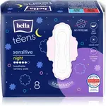BELLA For Teens Sensitive Night vložky na noc 8 ks