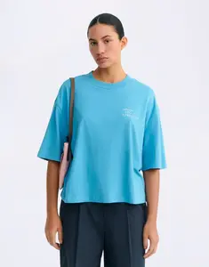 Thinking MU Omnia Sol Dark Dusk Lena Tee BLUE M
