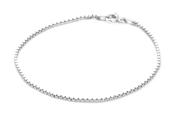 Beneto Exclusive Stylový stříbrný náramek Kostka/Venezia AGB196 20 cm