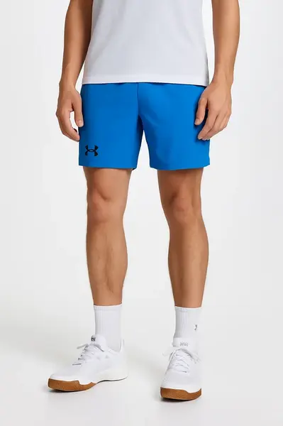 UA Vanish Woven 6in Shorts-BLU