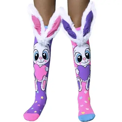 Bláznivé podkolenky zajíček