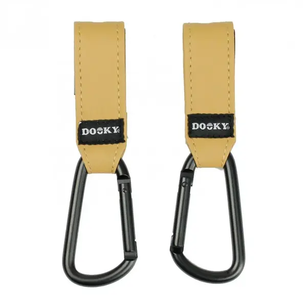 Dooky háčky Buggy Hook SMALL 2ks Brown