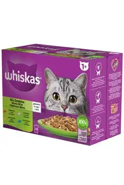 Whiskas Kapsa Core Mix výběr želé 12x85g