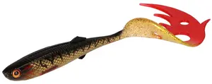 Mikado gumová nástraha sicario pike tail spotted bullhead balení - 18 cm 29 g 2 ks