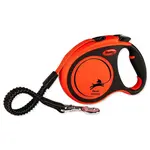 Vodítko FLEXI Xtreme páska L oranžové 5m