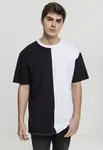 Oversize tričko Harlekýn blk/wht