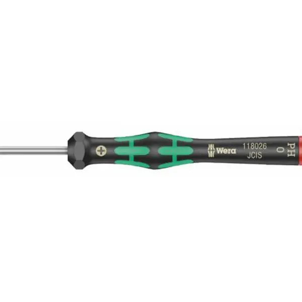 Wera 118026 Šroubovák křížový PH 0x40 mm k použití v elektronice Kraftform Micro typ 2050