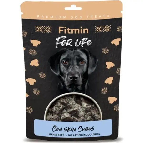 Fitmin Dog For Life cod skin cubes 100g | Pamlsky pro psy