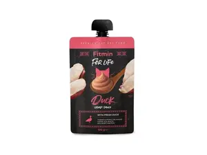 Fitmin Cat For Life krémová kapsička Duck 100 g