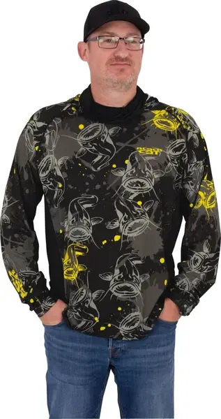 Black cat tričko performance sun top - xl