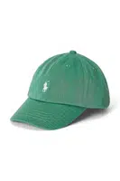 Kšiltovka Polo Ralph Lauren zelená barva, hladká, 322785653067