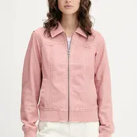 Bunda Desigual COLORADO oranžová barva, přechodná, 25SWEW47