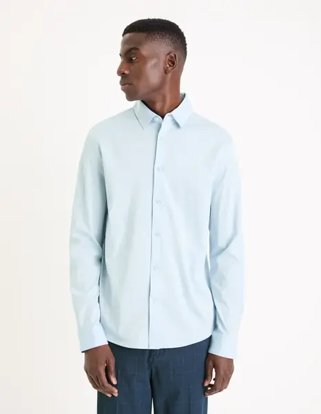 Celio Košile Vajersey - Pánské